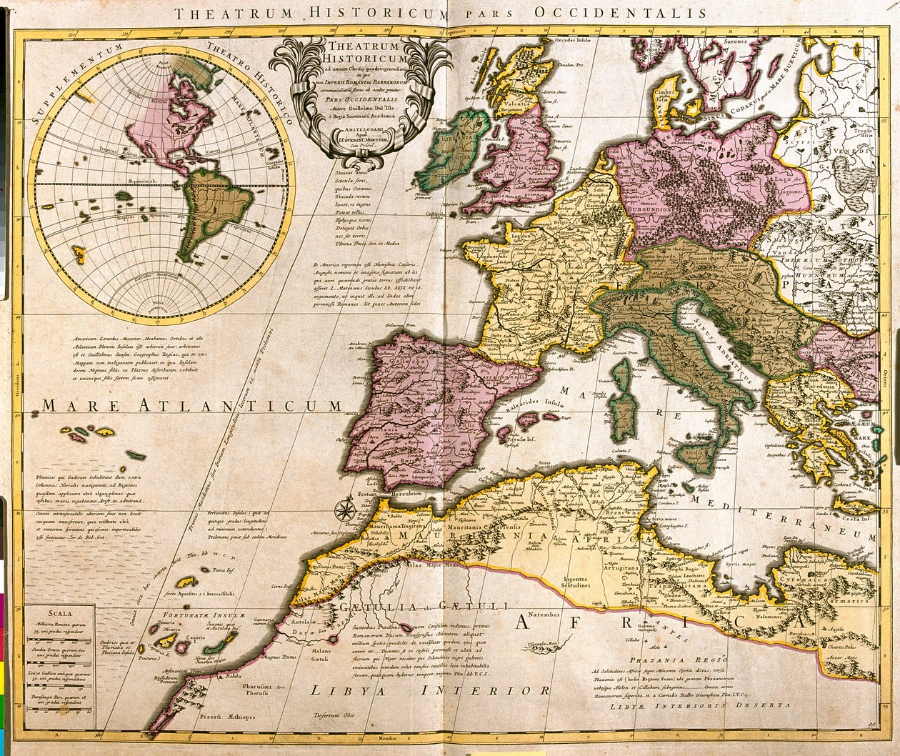 Nyugat-Európa és Észak-Afrika alkotó: Guillaume Delisle