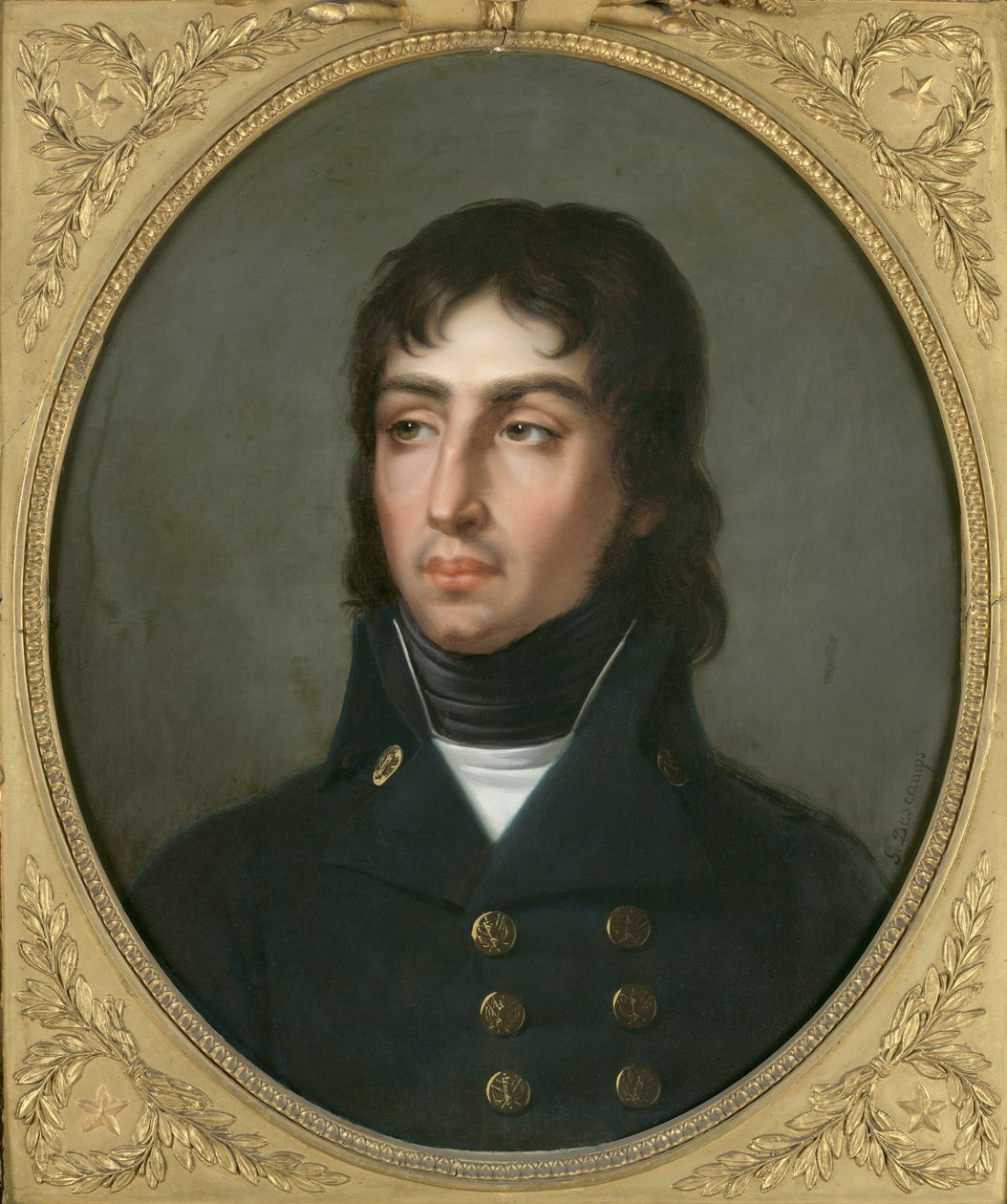 Louis Charles Antoine Desaix tábornok portréja (festmény alkotó: Guillaume Descamps