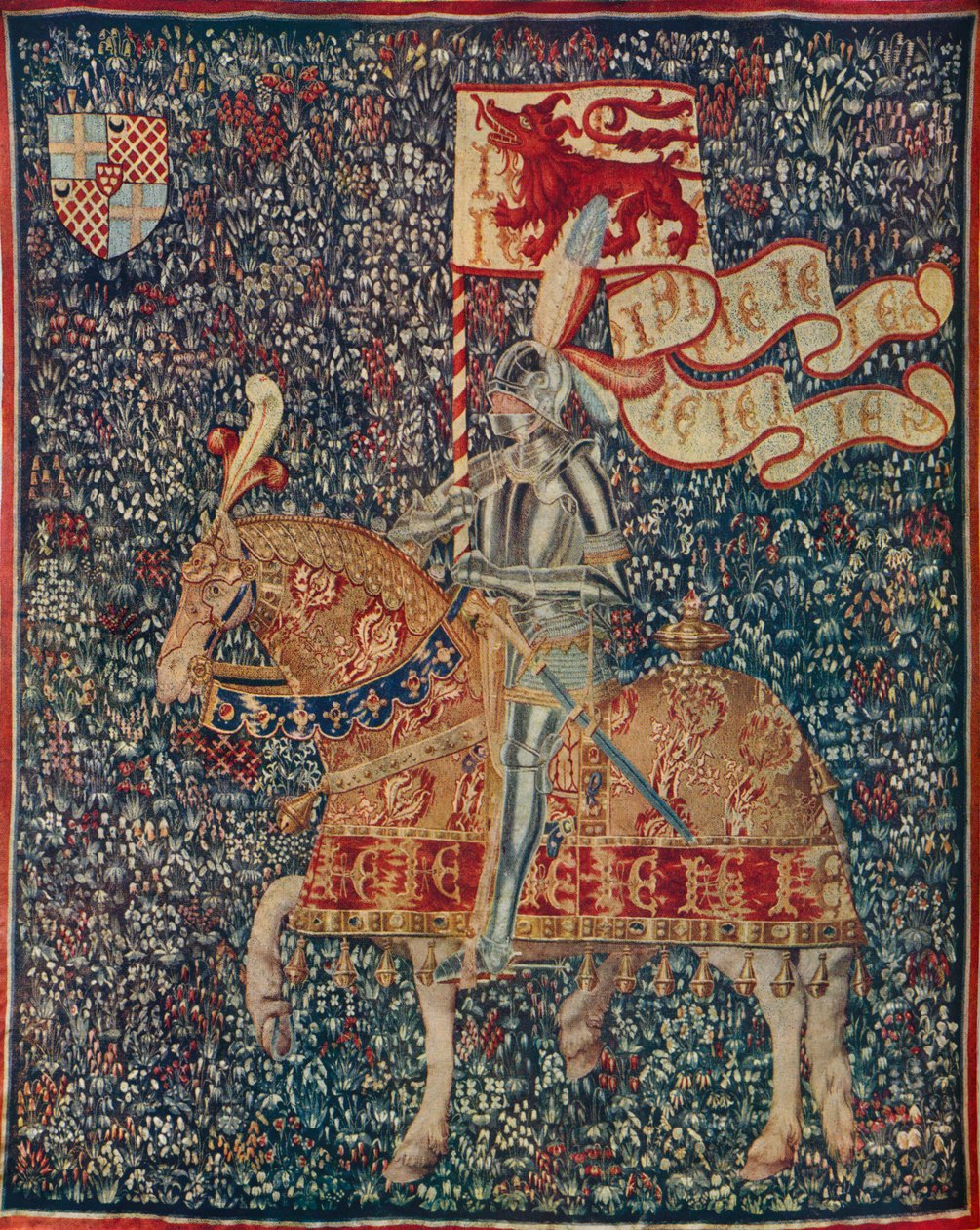 „Lovag Jean de Daillon karjaival”, 1480, 1946 alkotó: Guillaume Desremaulx