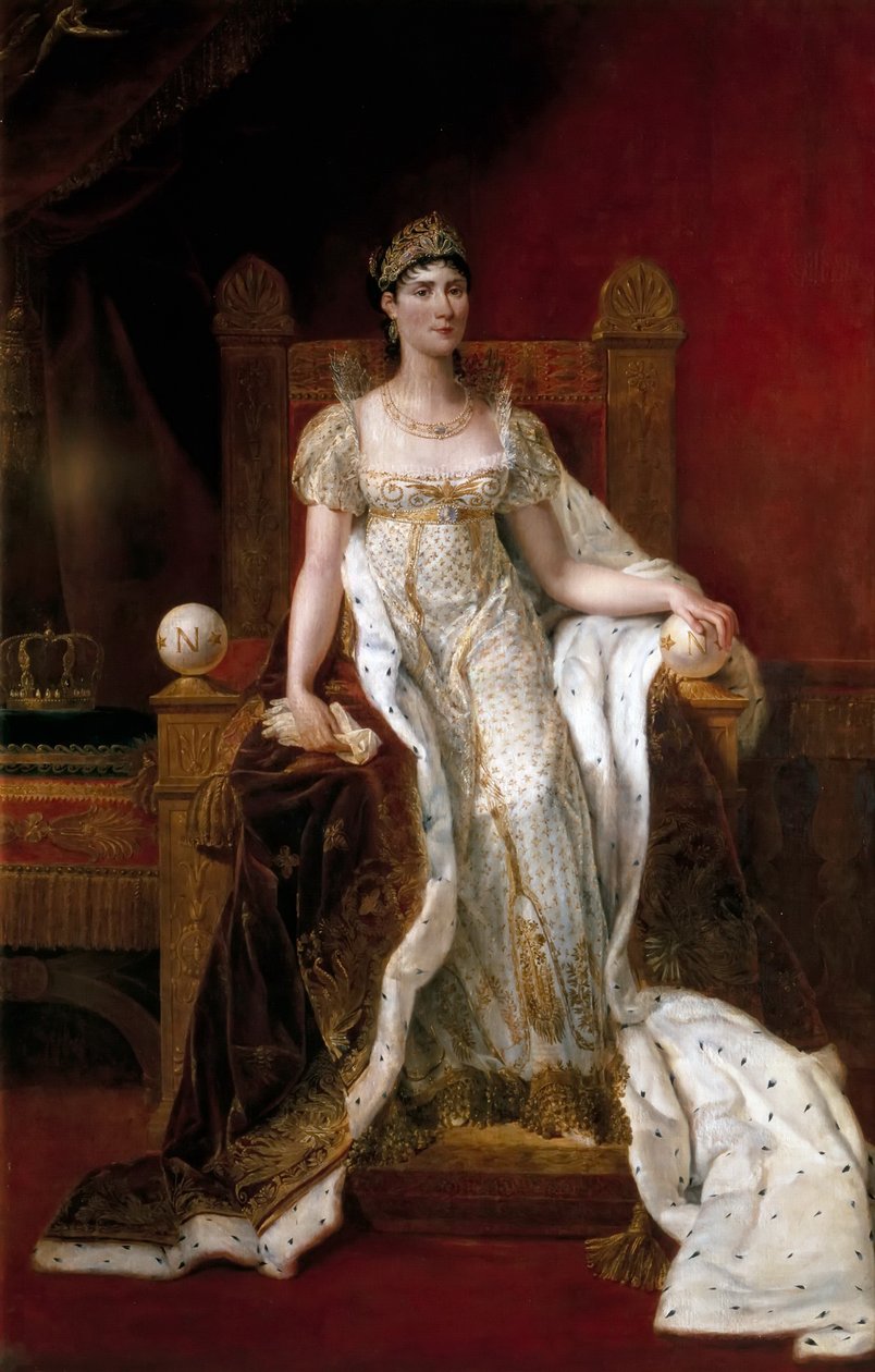 Joséphine de Beauharnais portréja, Bonaparte Napóleon első felesége 1763-1814 alkotó: Guillaume Guillon Lethière
