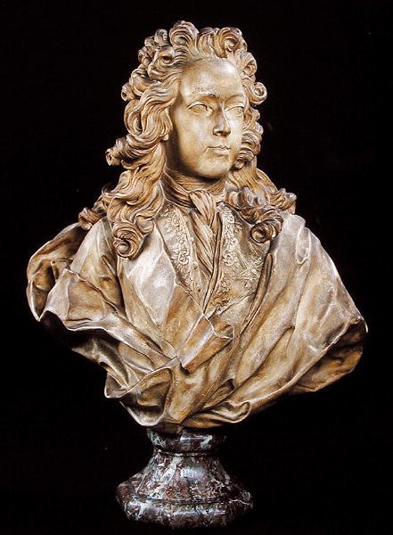 XV. Lajos mellszobra (1710-74) alkotó: Guillaume I Coustou
