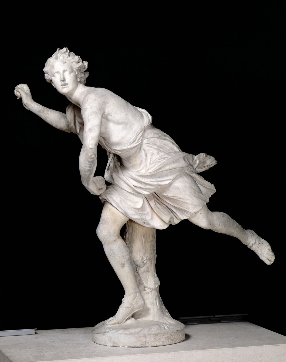 Hippomenes (márvány) alkotó: Guillaume I Coustou