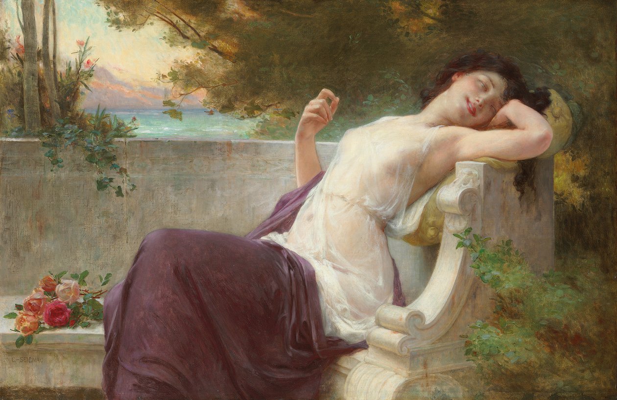 Délutáni Pihenő alkotó: Guillaume Seignac