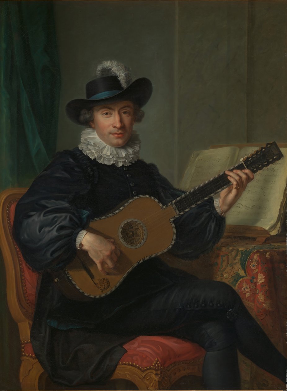 Monsieur Aublet portréja, kb. 1782. alkotó: Guillaume Voiriot