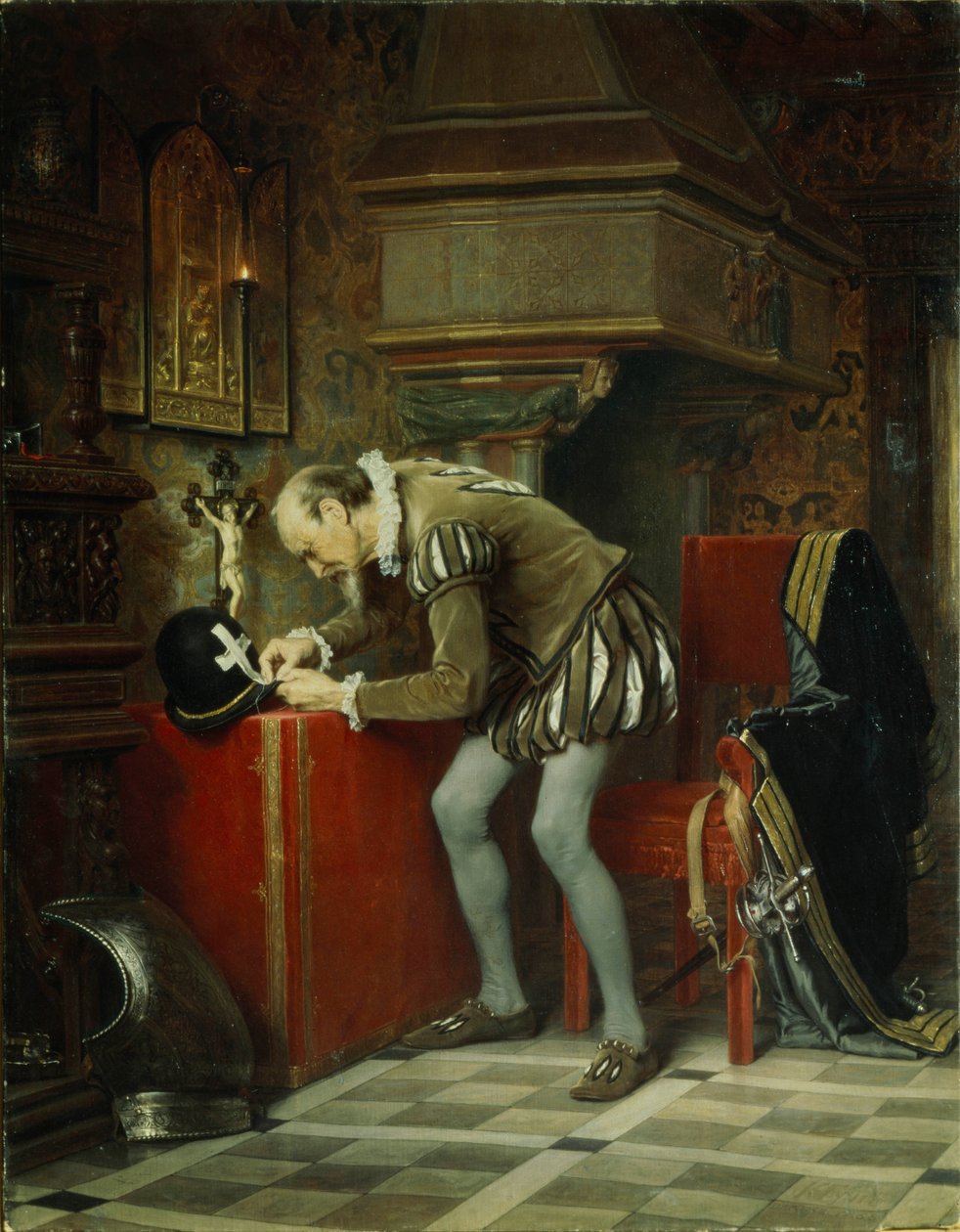 Szent Bertalan-éj előestéjén, 1868 alkotó: Gun