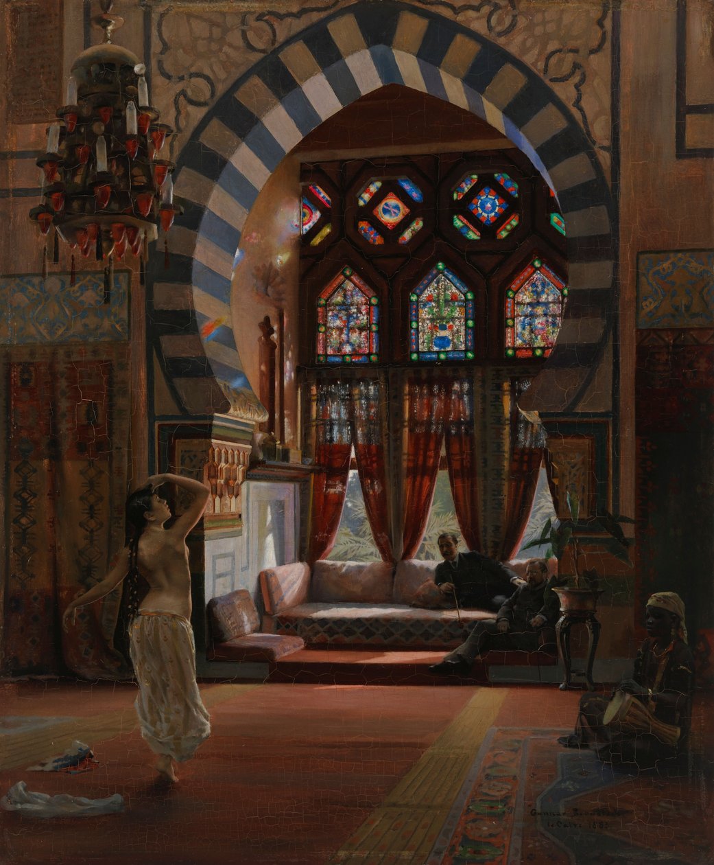 Almée, egyiptomi táncosnő alkotó: Gunnar Berndtson