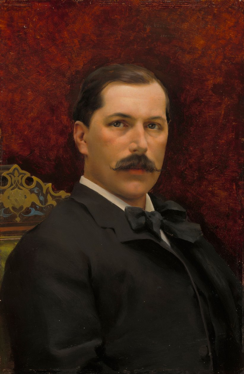 Delort de Gléon báró portréja alkotó: Gunnar Berndtson