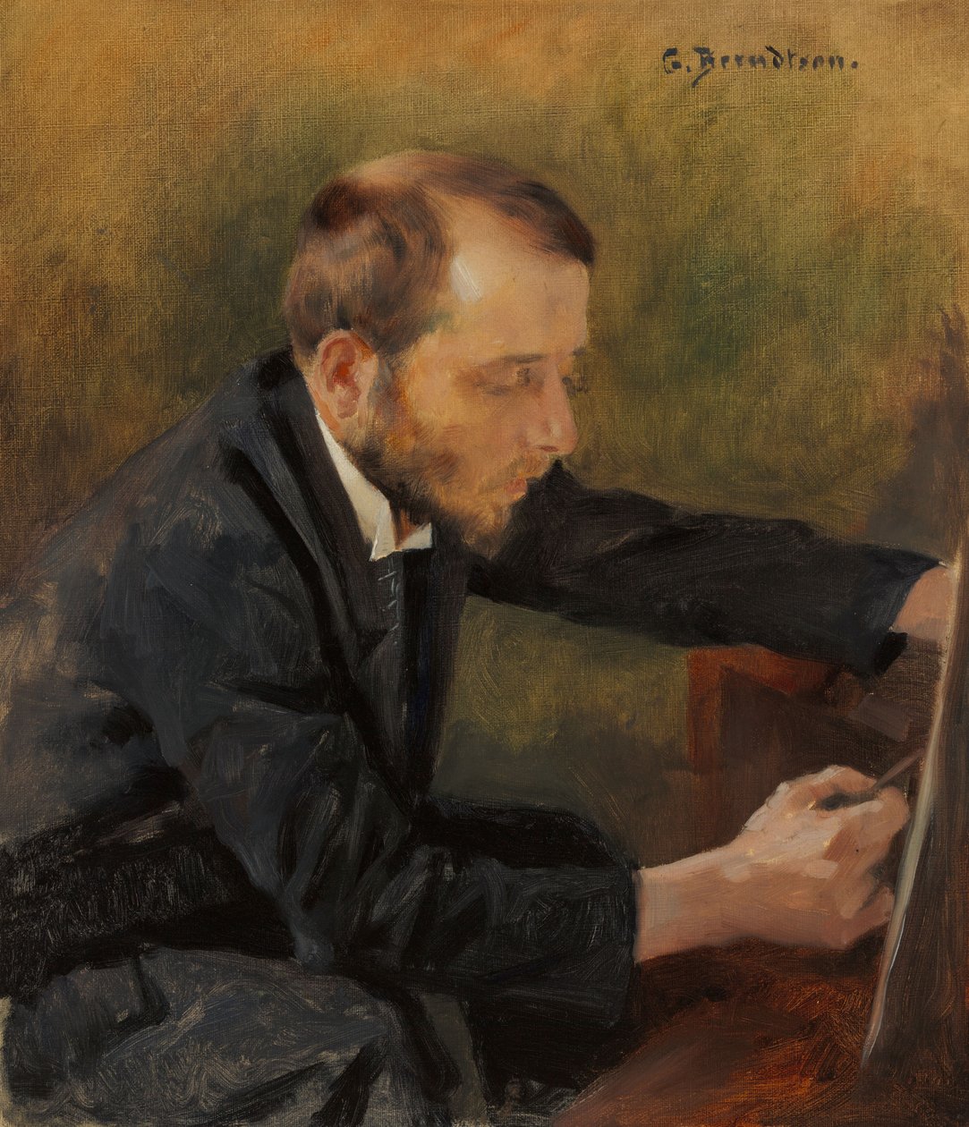 Eero Järnefelt portréja alkotó: Gunnar Berndtson