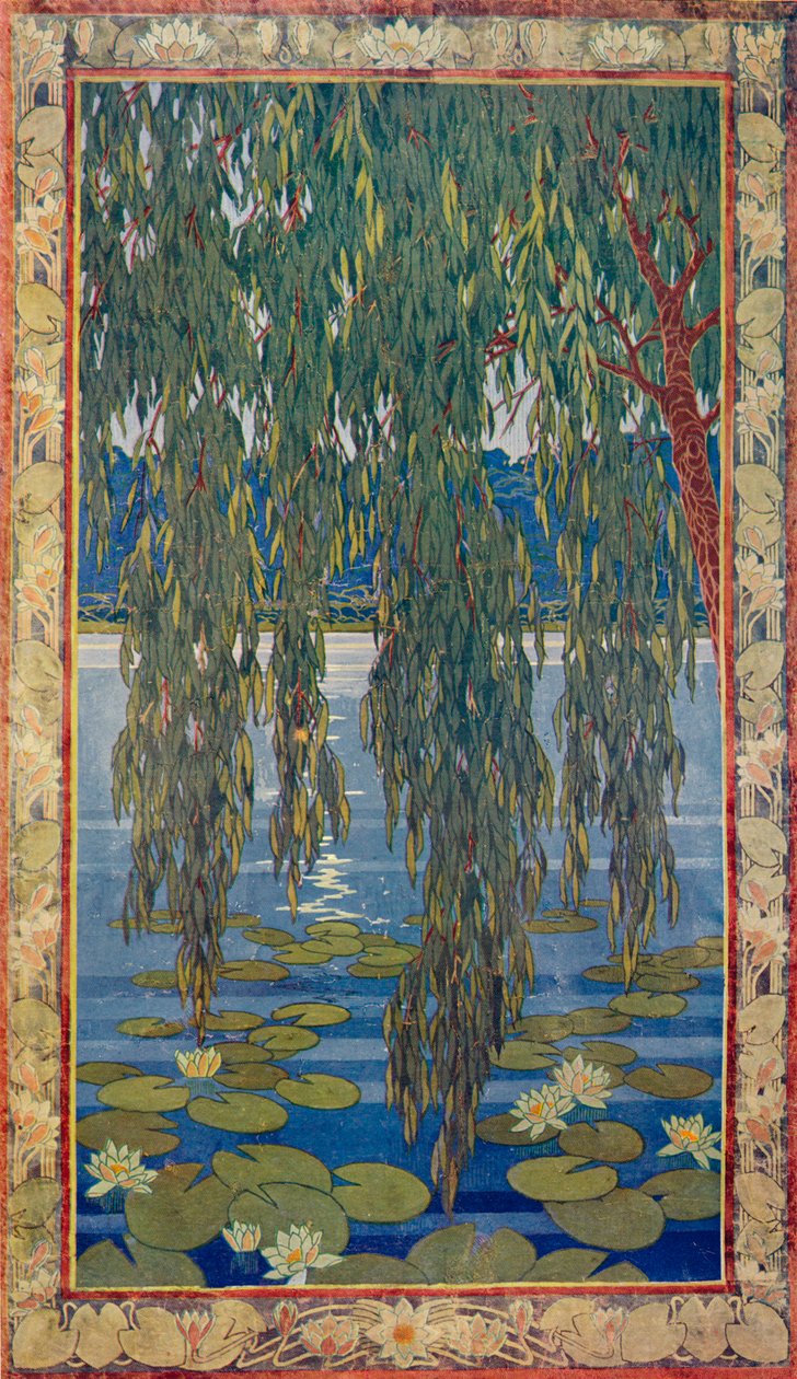 "The Willow", 1913 alkotó: Gunnar Wennerberg
