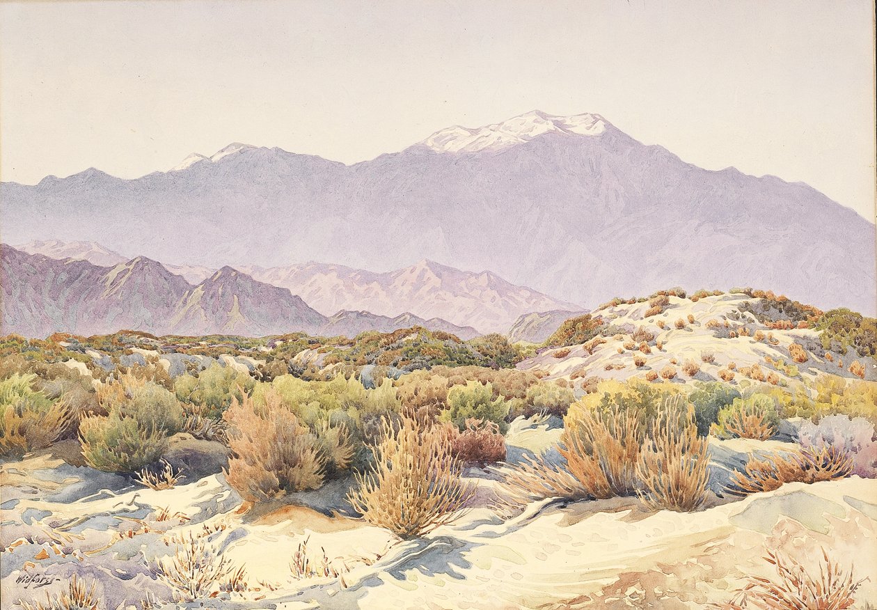 San Jacinto (papír nélkül) alkotó: Gunnar Widforss