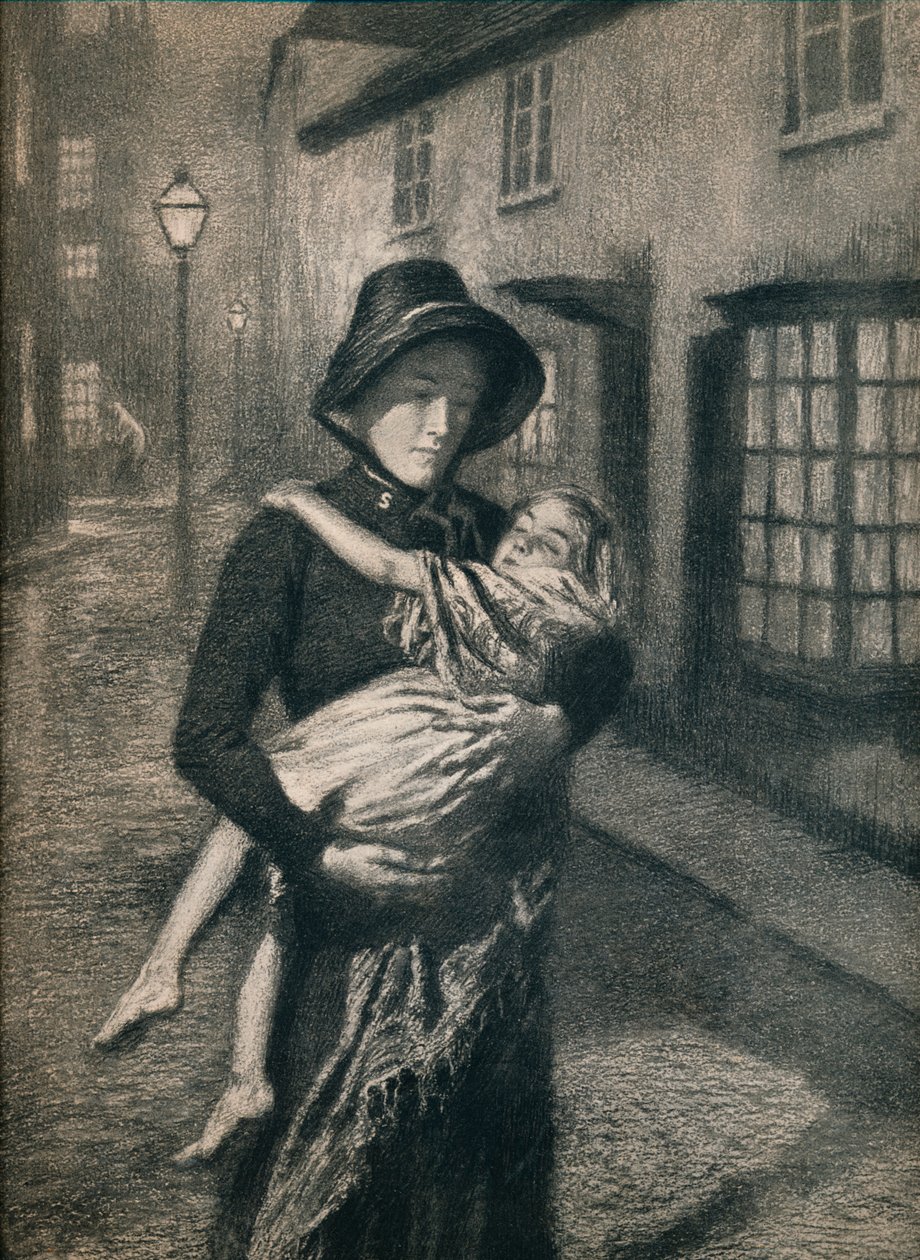 Az irgalmas szamaritánus, 1911, 1912 alkotó: Gunning King