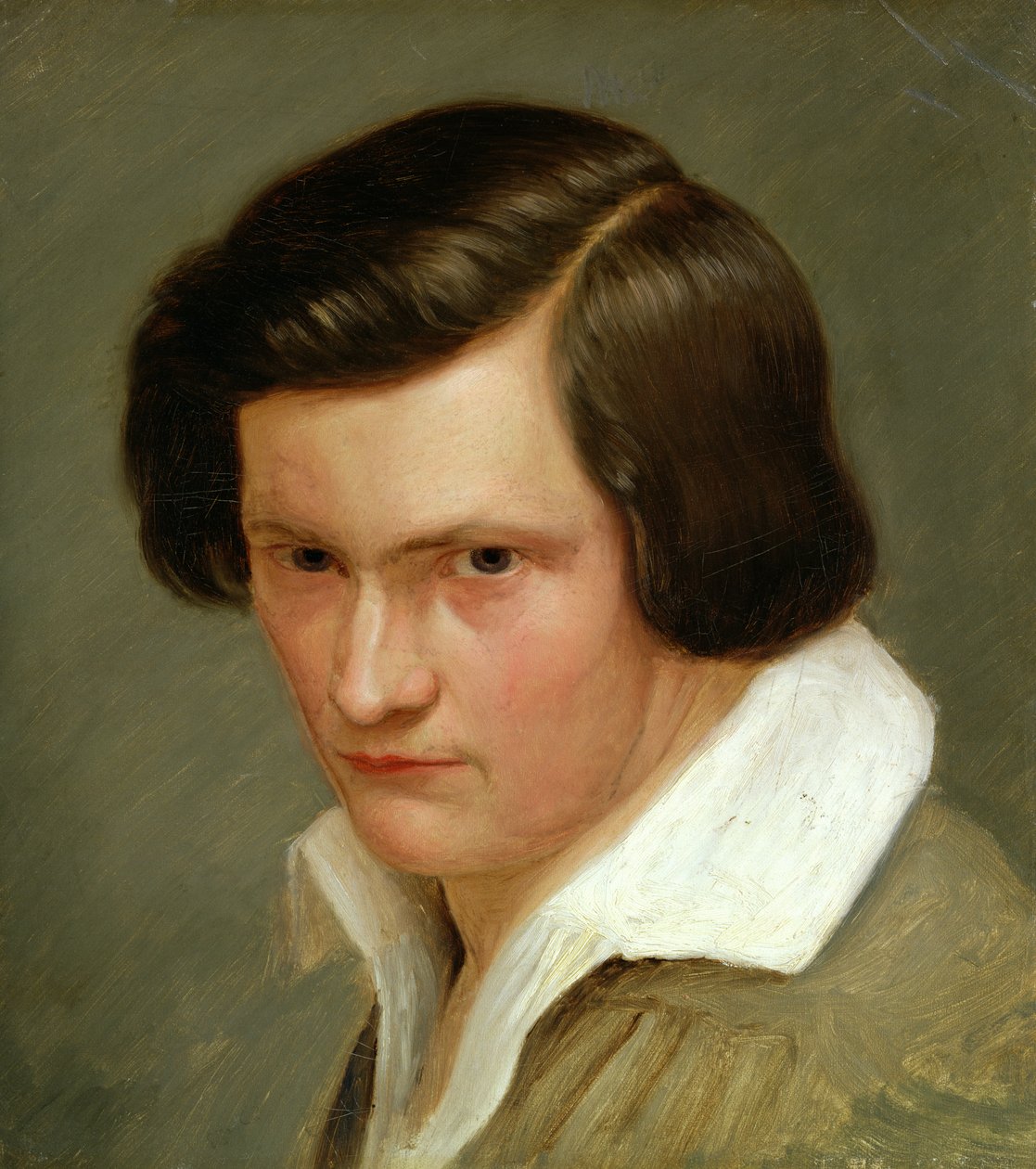 Otto Speckter festő (1807-71), 1831 körül (olaj, vászon, kartonra fektetve) alkotó: Gunther Gensler