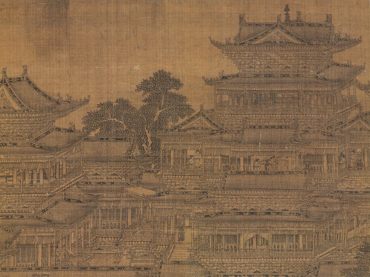 Ming Huang császár nyári palotája alkotó: Guo Zhongshu