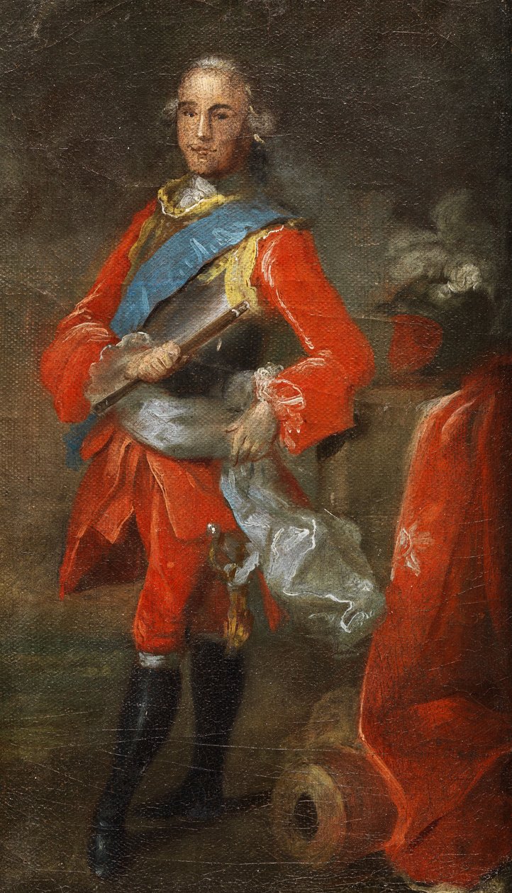 Frederik gróf von Fersen svéd tábornagy portréja (1719-1794) alkotó: Gustaf Lundberg
