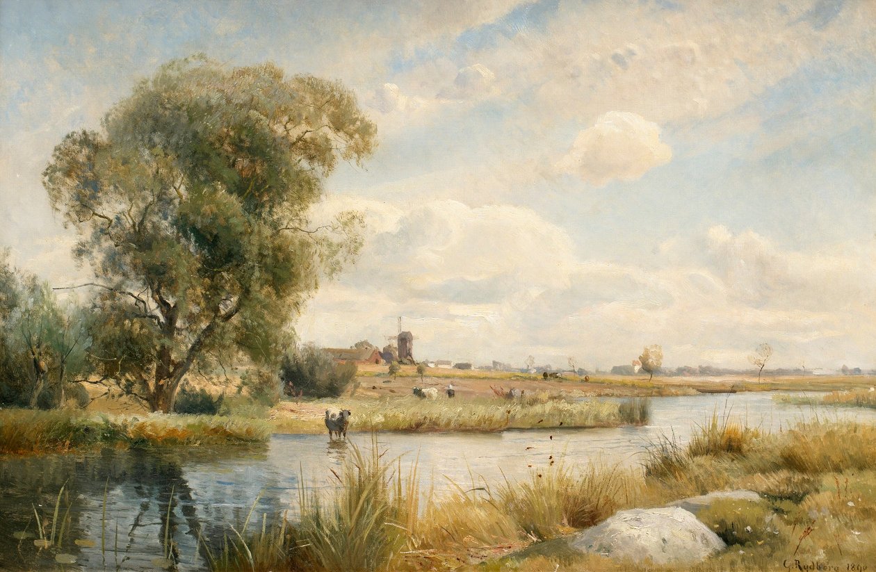 Szkeniai táj alkotó: Gustaf Rydberg