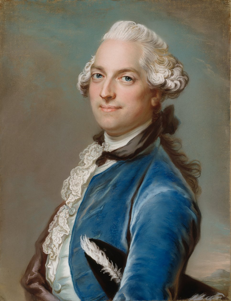 Gustaf Fredrik Gyllenborg író portréja 1731-1808. alkotó: Gustaf Lundberg