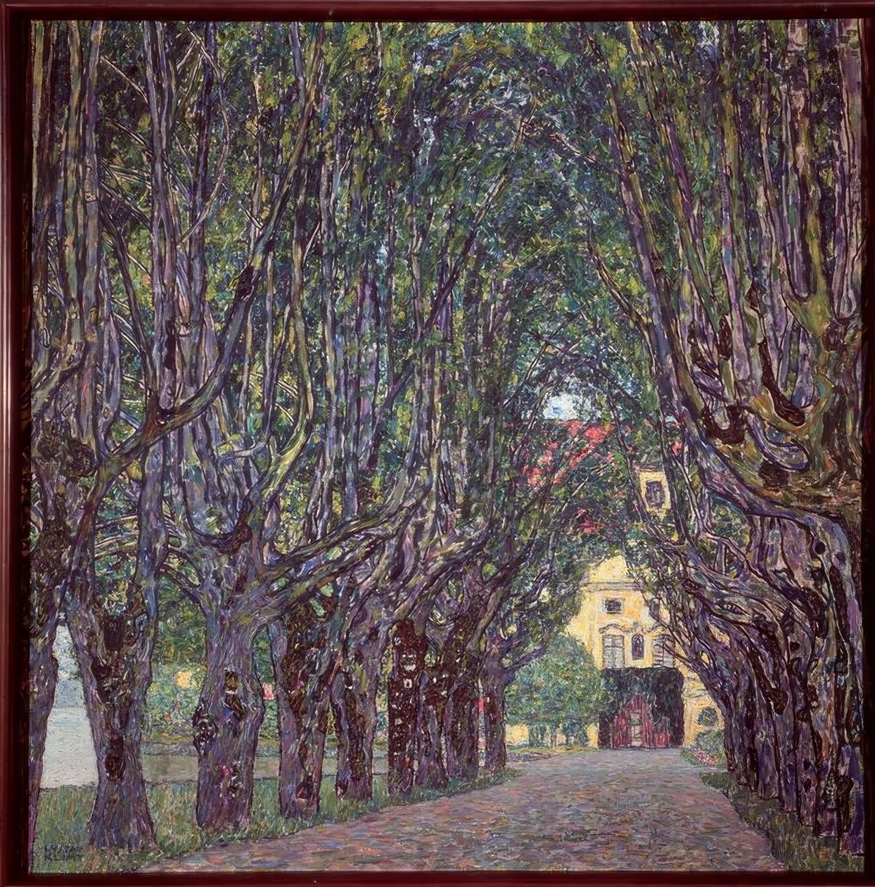 A Herrenhaus Kammer sugárútja, Felső-Ausztria alkotó: Gustav Klimt