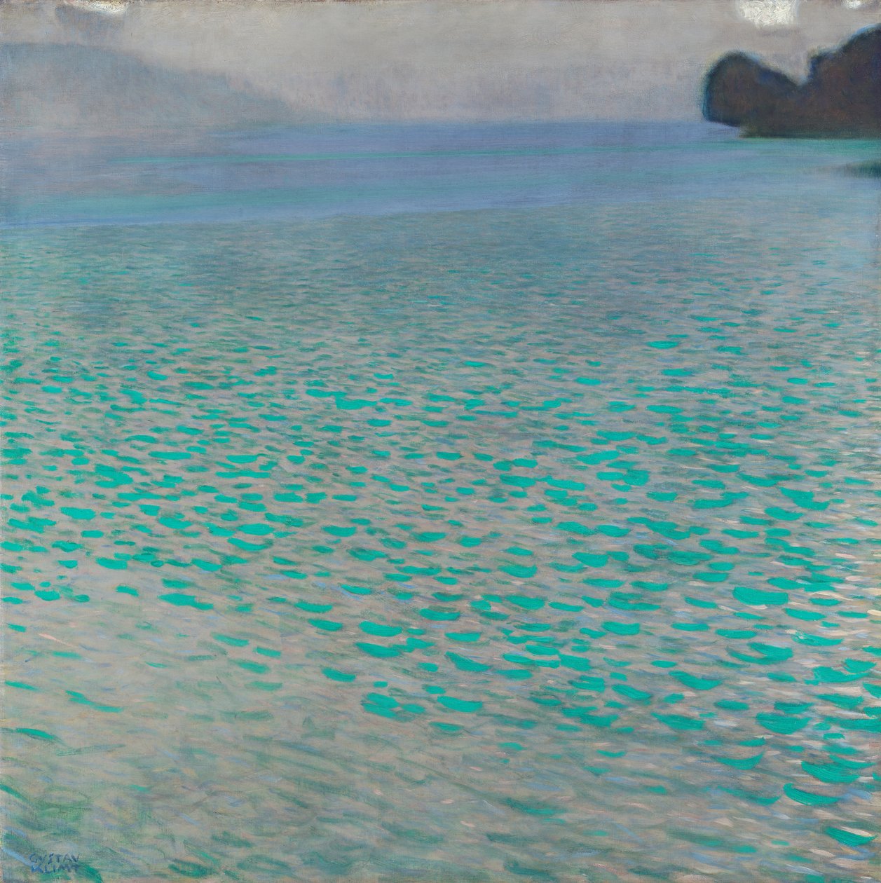 Attersee alkotó: Gustav Klimt