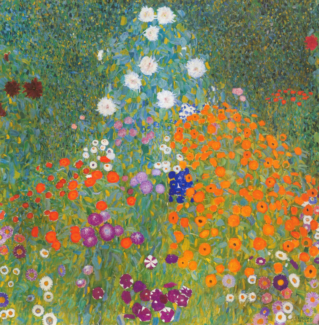 Víkendház kertje alkotó: Gustav Klimt
