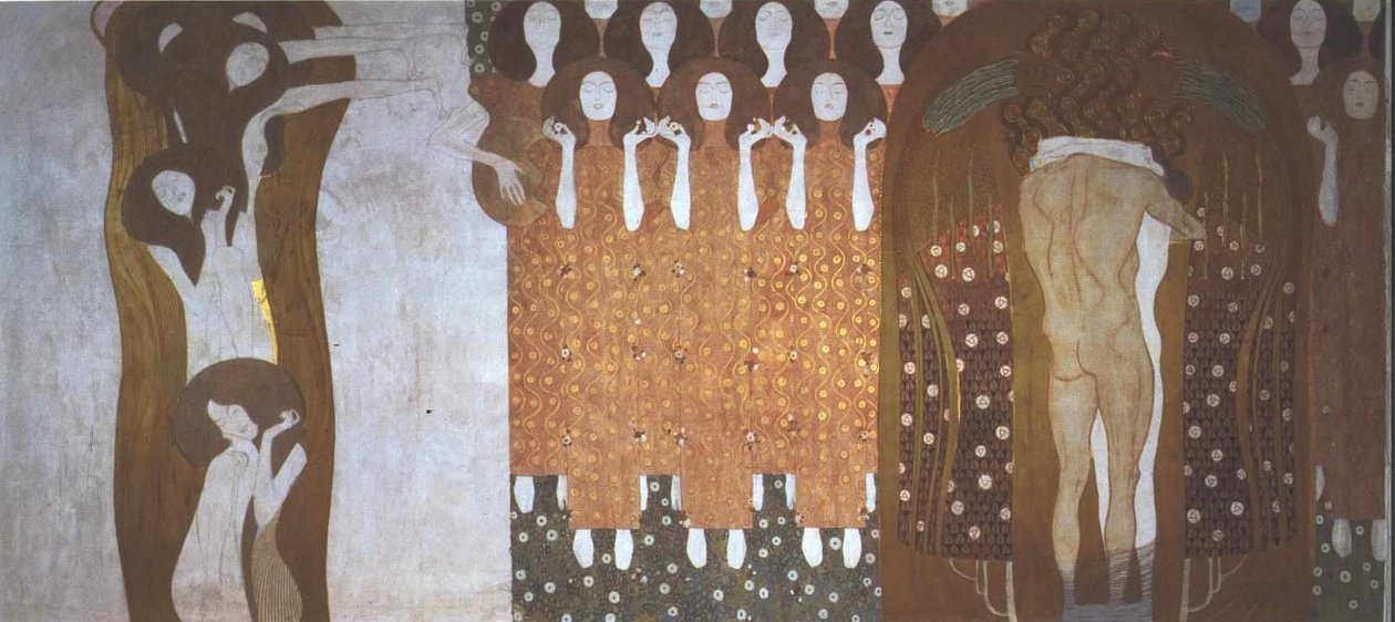 Beethovenfries alkotó: Gustav Klimt