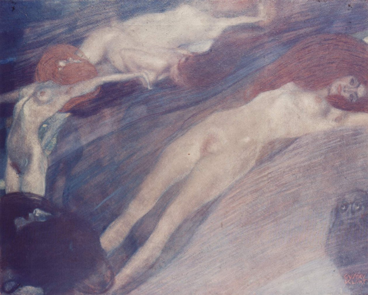 Mozgó víz alkotó: Gustav Klimt