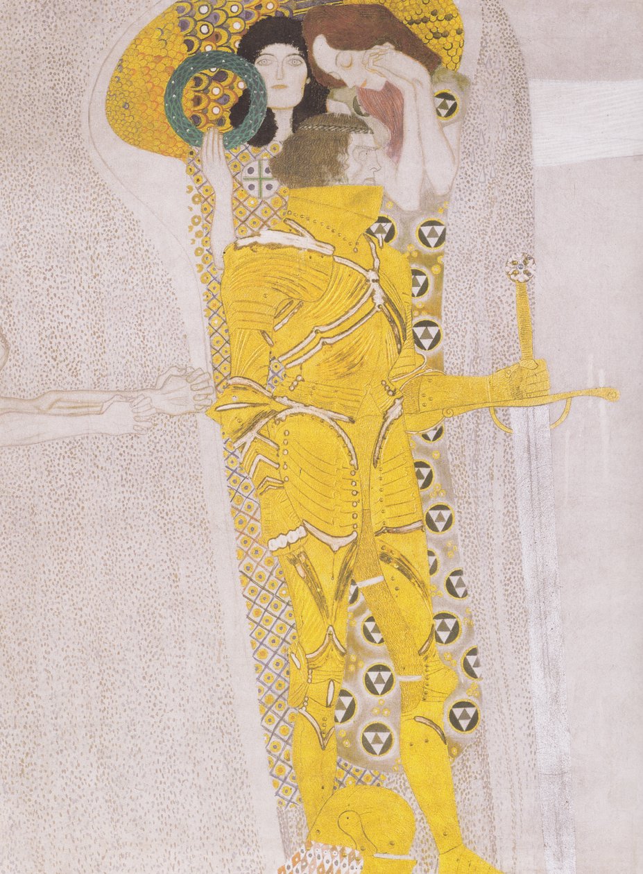 A jól felfegyverzett erősember.jpeg alkotó: Gustav Klimt
