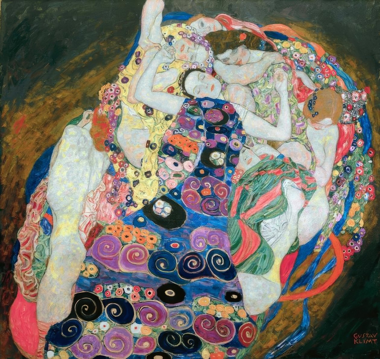 A lányok alkotó: Gustav Klimt