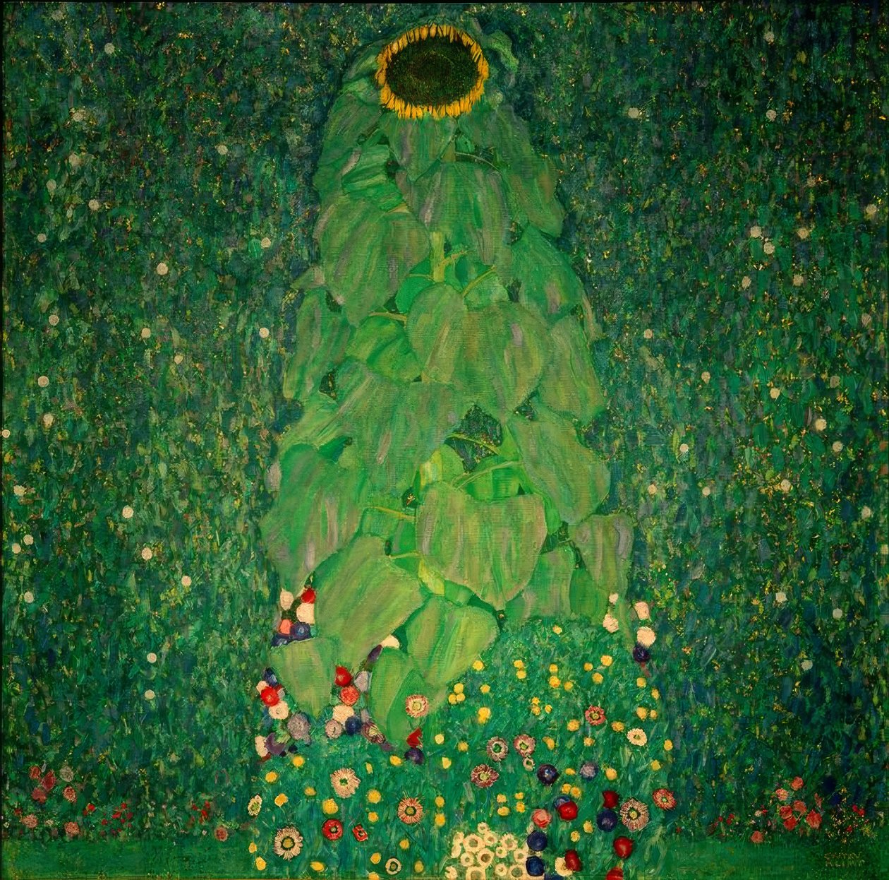 A napraforgó alkotó: Gustav Klimt