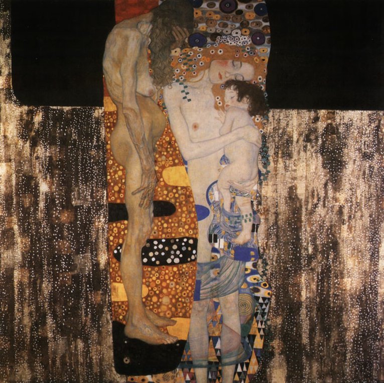 A nő három kora alkotó: Gustav Klimt