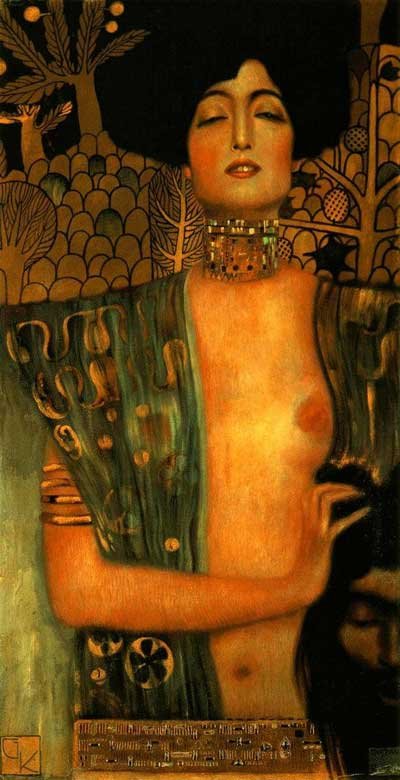 Judit Holofernes fejével alkotó: Gustav Klimt