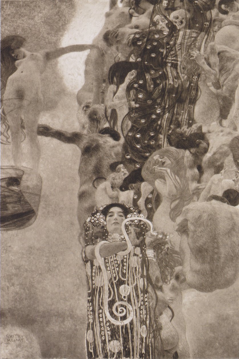 Orvostudomány 1901-1907 alkotó: Gustav Klimt