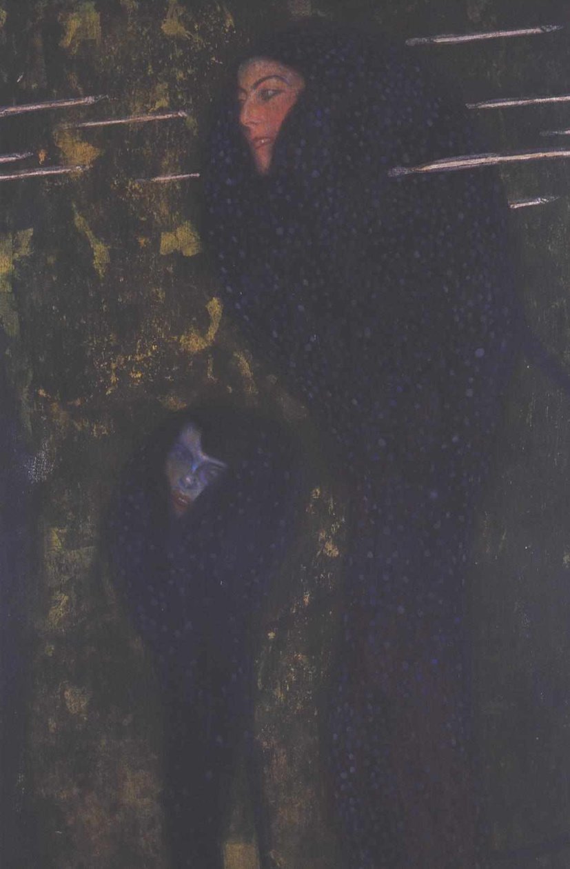 Sellők (ezüst hal) alkotó: Gustav Klimt