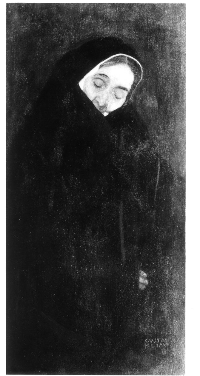 Öregasszony, 1909 alkotó: Gustav Klimt