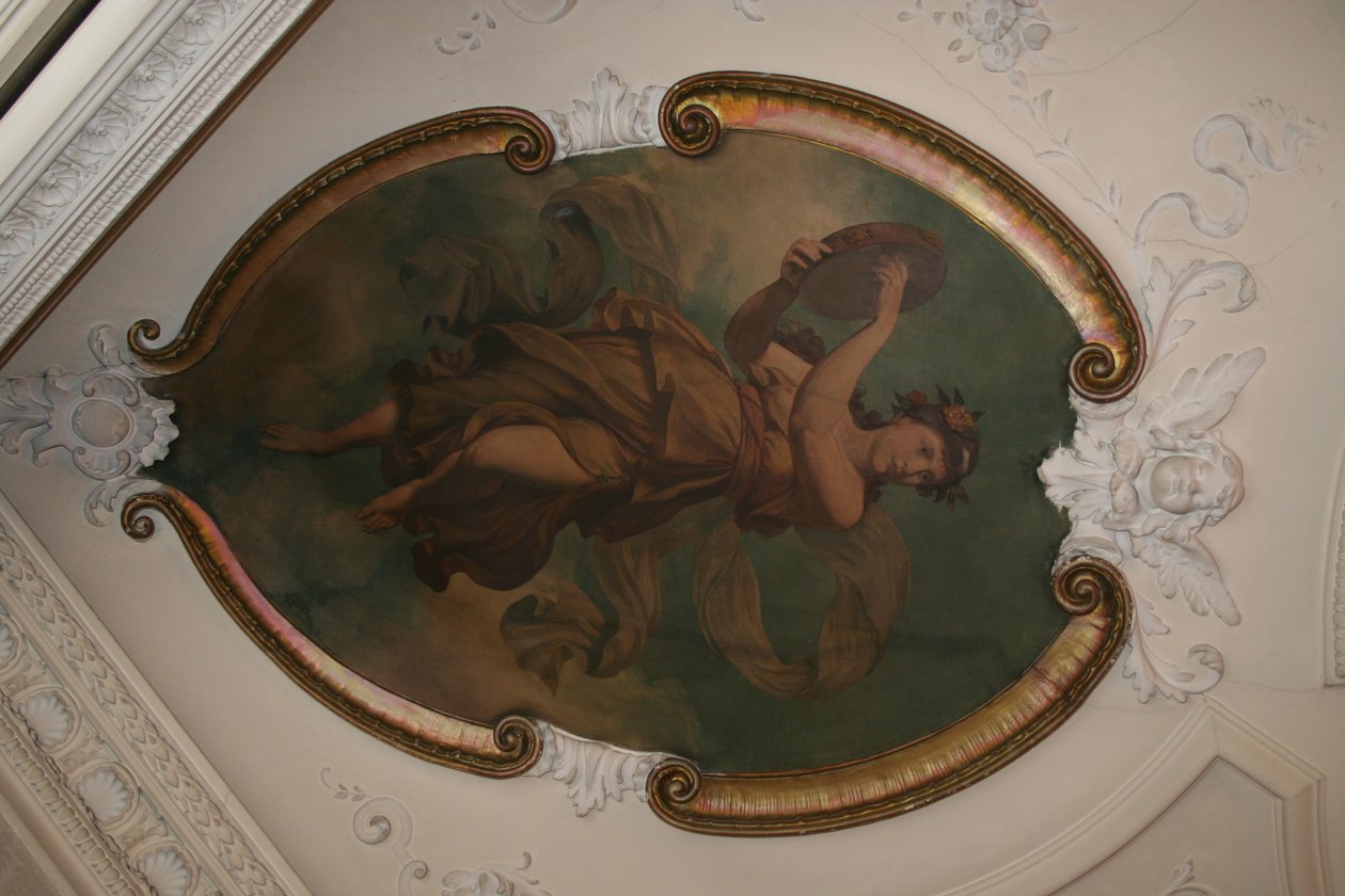 Palais Sturany, Schottenring 21, részlet a bel étage -ben Gustav Klimt és / vagy Franz Matsch alkotó: Gustav Klimt