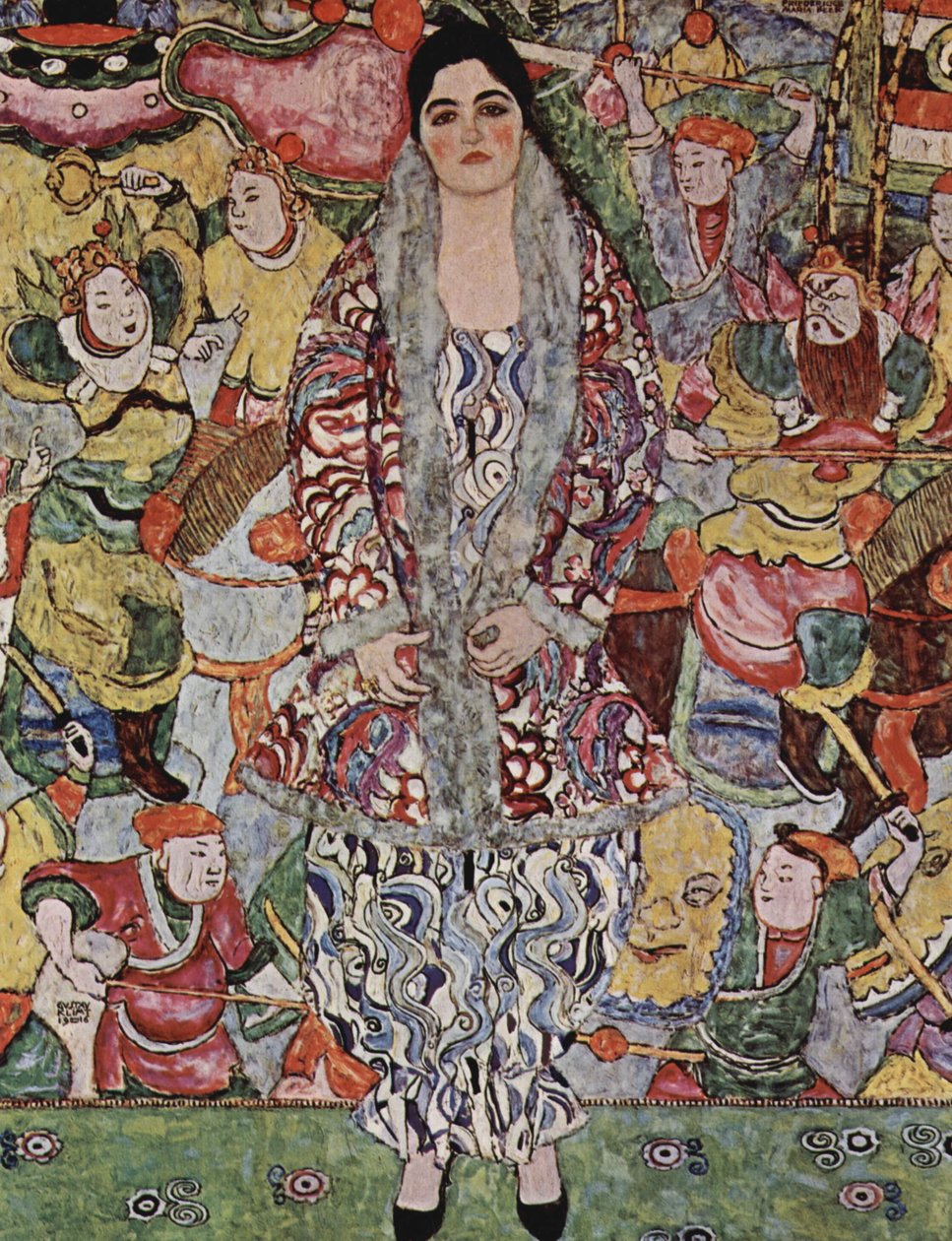 Friederike Maria Beer portréja alkotó: Gustav Klimt