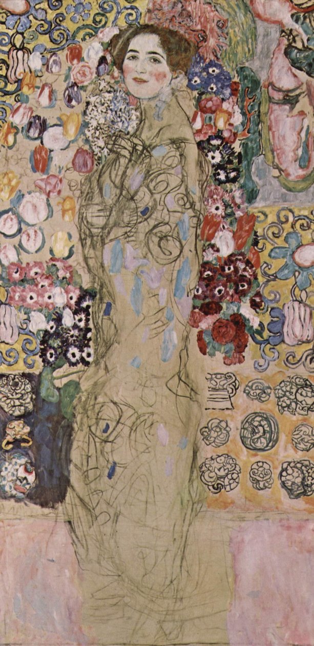 Portrait of Maria Munk alkotó: Gustav Klimt