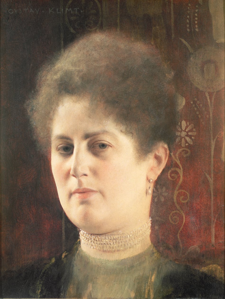 Egy hölgy portréja alkotó: Gustav Klimt