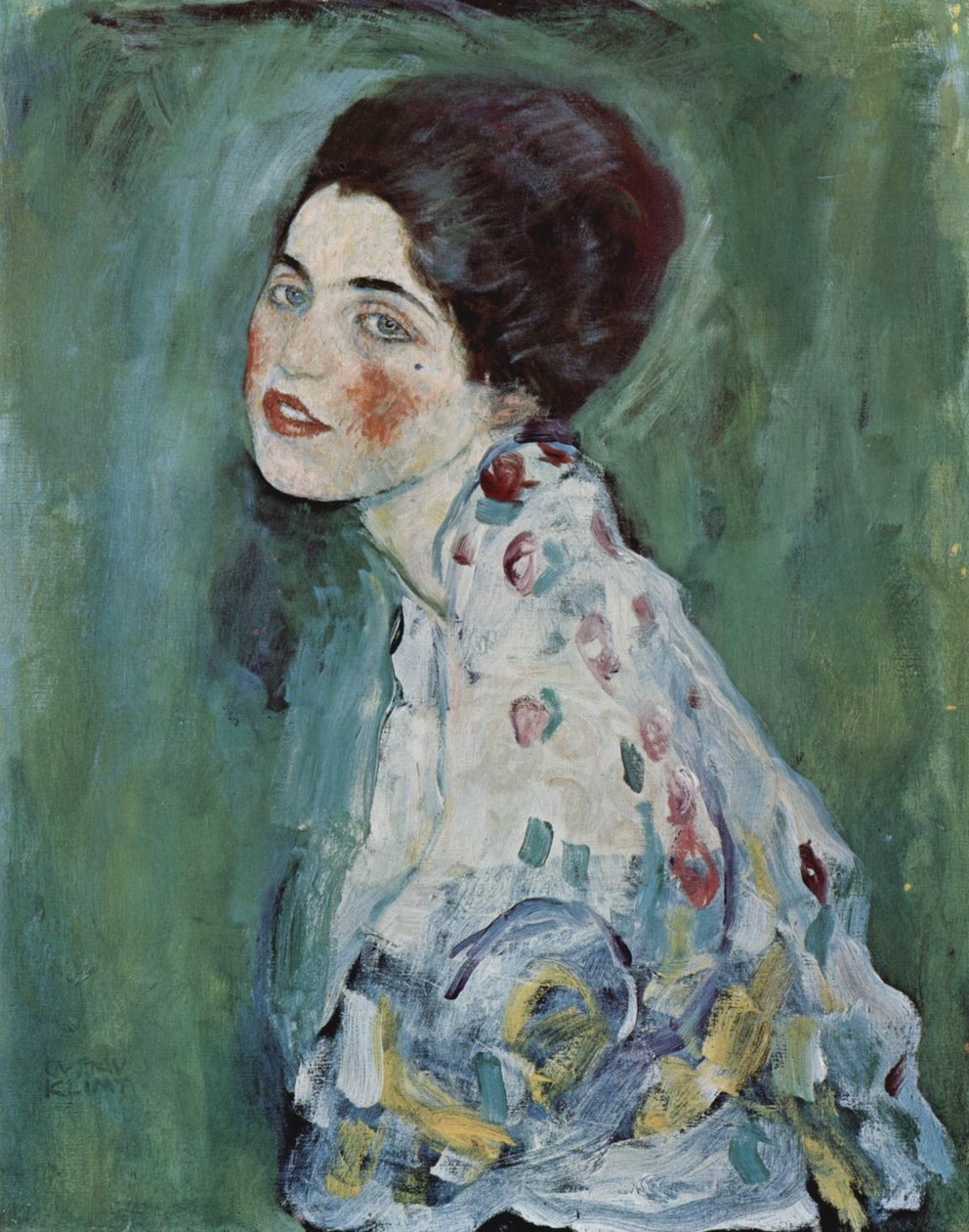 Egy hölgy portréja alkotó: Gustav Klimt