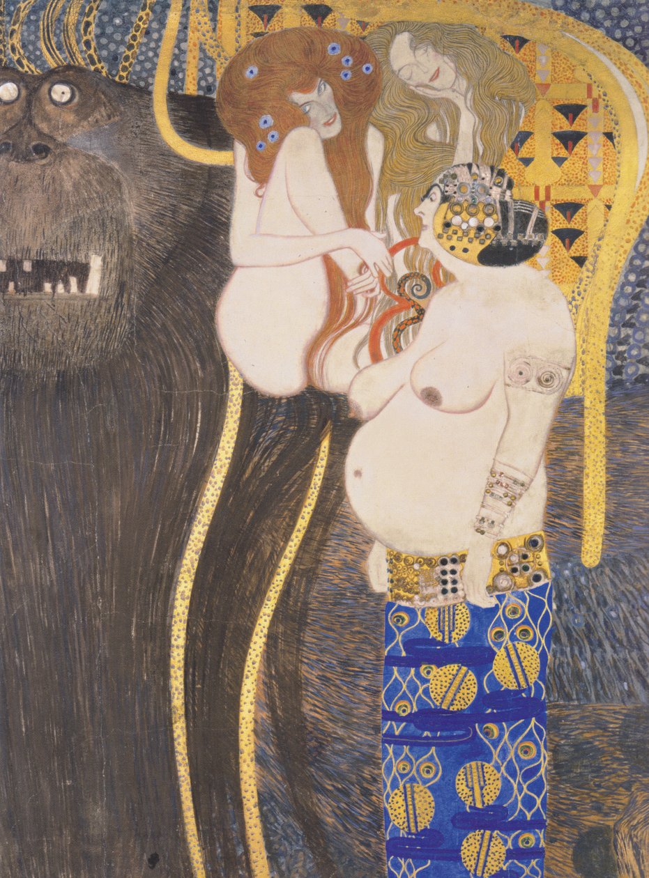 Tájfájás és kéj, tisztátalanság, gátlástalanság alkotó: Gustav Klimt
