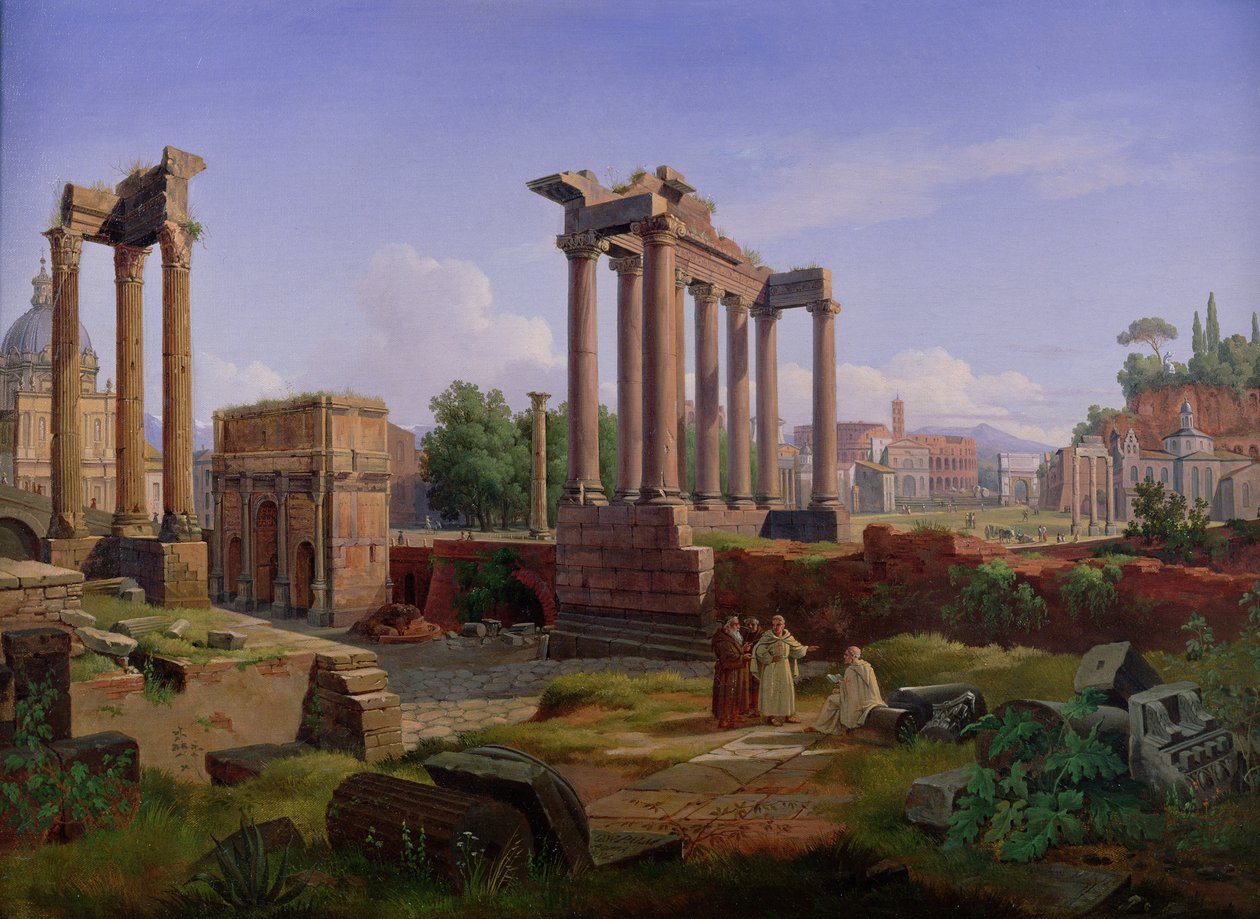 Fórum, Róma alkotó: Gustaf Wilhelm Palm