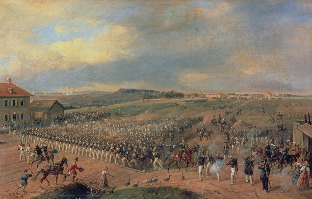 Munkások, 1849 alkotó: Gustav Schwarz
