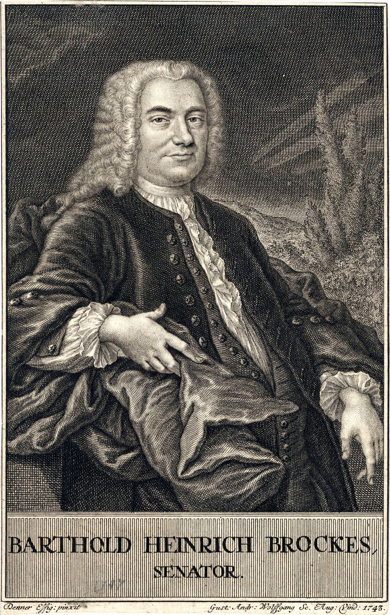 Barthold Heinrich Brockes alkotó: Gustav Andreas Wolfgang