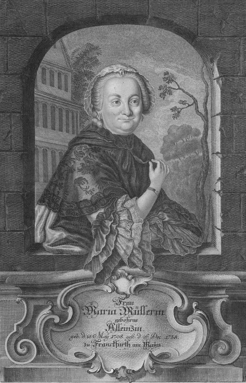Maria Mullerin, 1759. alkotó: Gustav Andreas Wolfgang