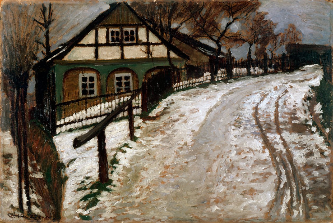 Olvadás, 19. század vége vagy 20. század alkotó: Gustav Holstein