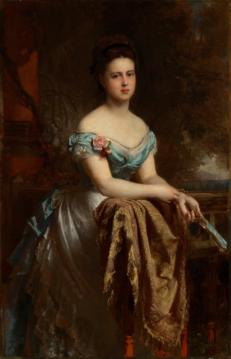 Mária Alekszandrovna orosz nagyhercegnő, 1853-1920, 1873. alkotó: Gustav Karl Ludwig Richter