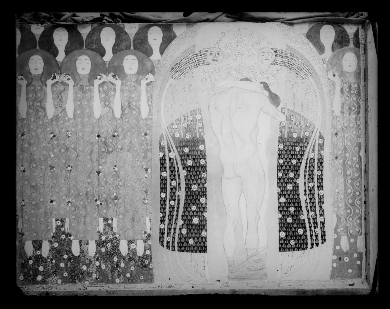 A bécsi szecesszió 14. kiállítása alkotó: Gustav Klimt