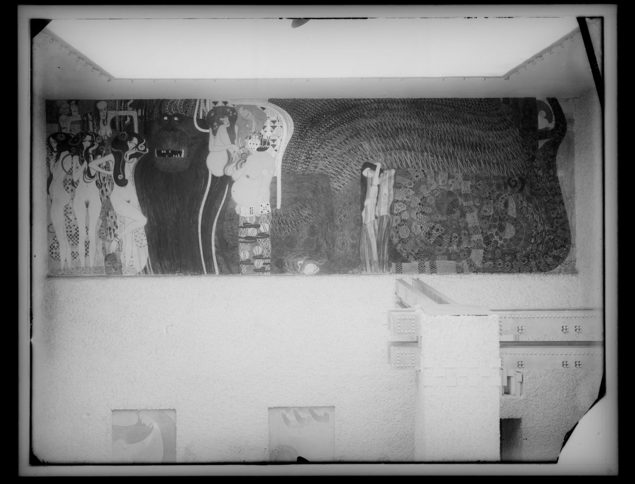 A bécsi szecesszió 14. kiállítása alkotó: Gustav Klimt