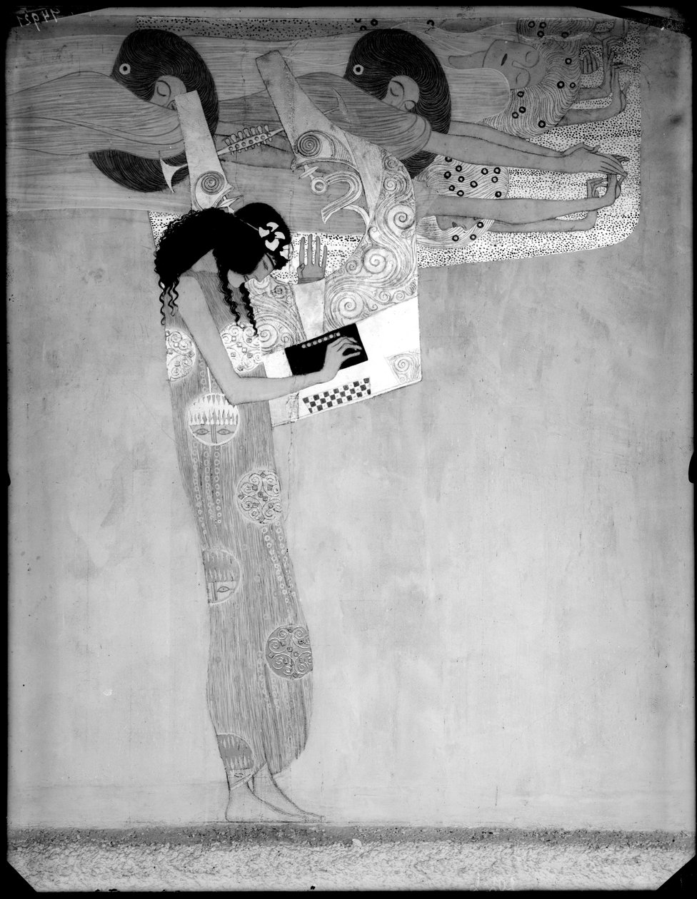 A bécsi szecesszió 14. kiállítása alkotó: Gustav Klimt