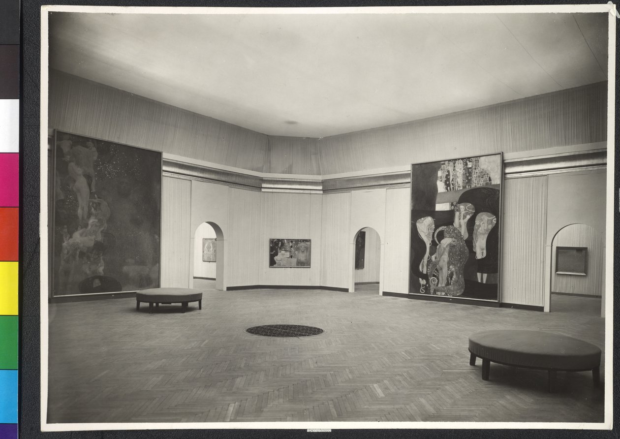 99. A bécsi szecesszió kiállítása alkotó: Gustav Klimt