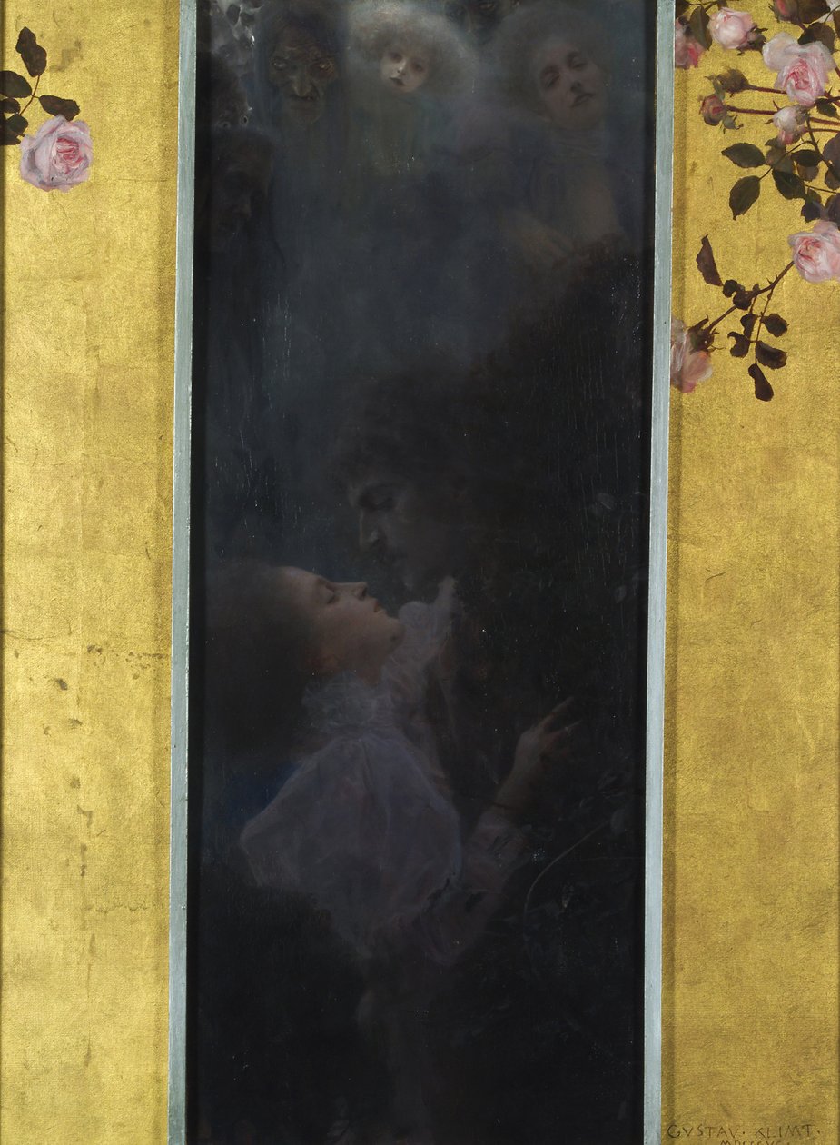 A szerelem allegóriája, 1895 alkotó: Gustav Klimt